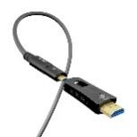תמונת מוצר   -  כבל HDMI אופטי 10 מ' ראש פריק – מוצר ללא אחריות